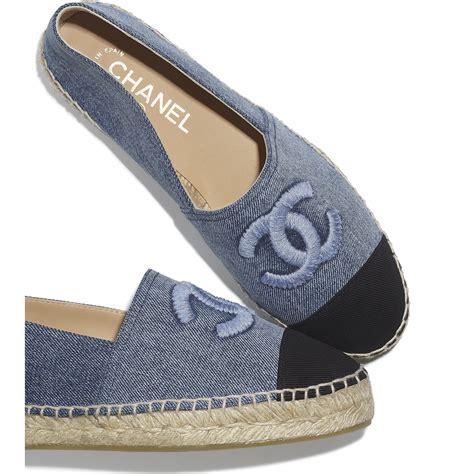 chanel espadrilles jeans